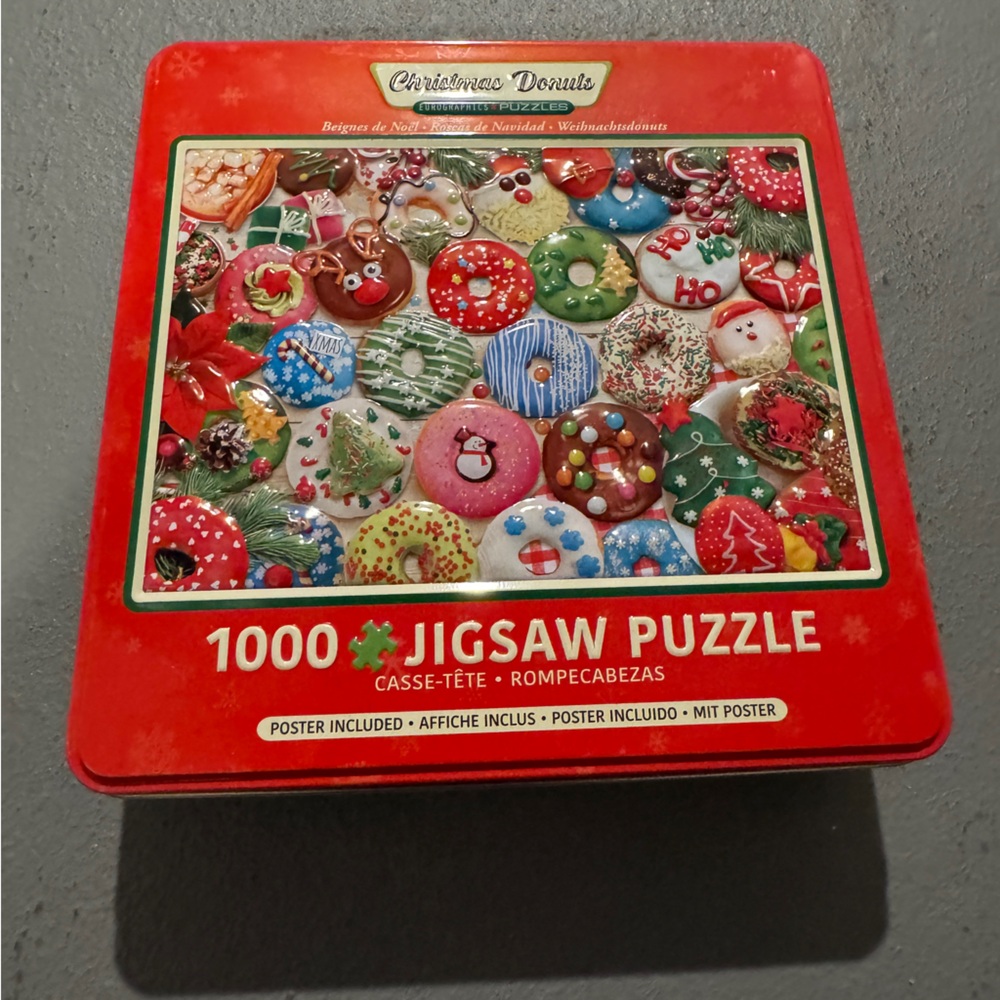 Eurographics Christmas Donuts puzzle